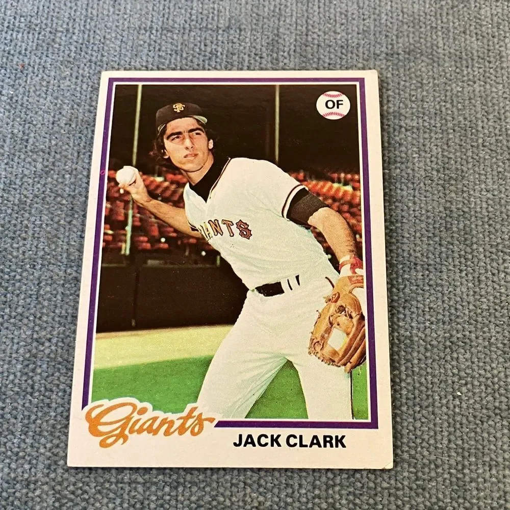 1978 Topps San Francisco Giants Baseball Card Trading Card